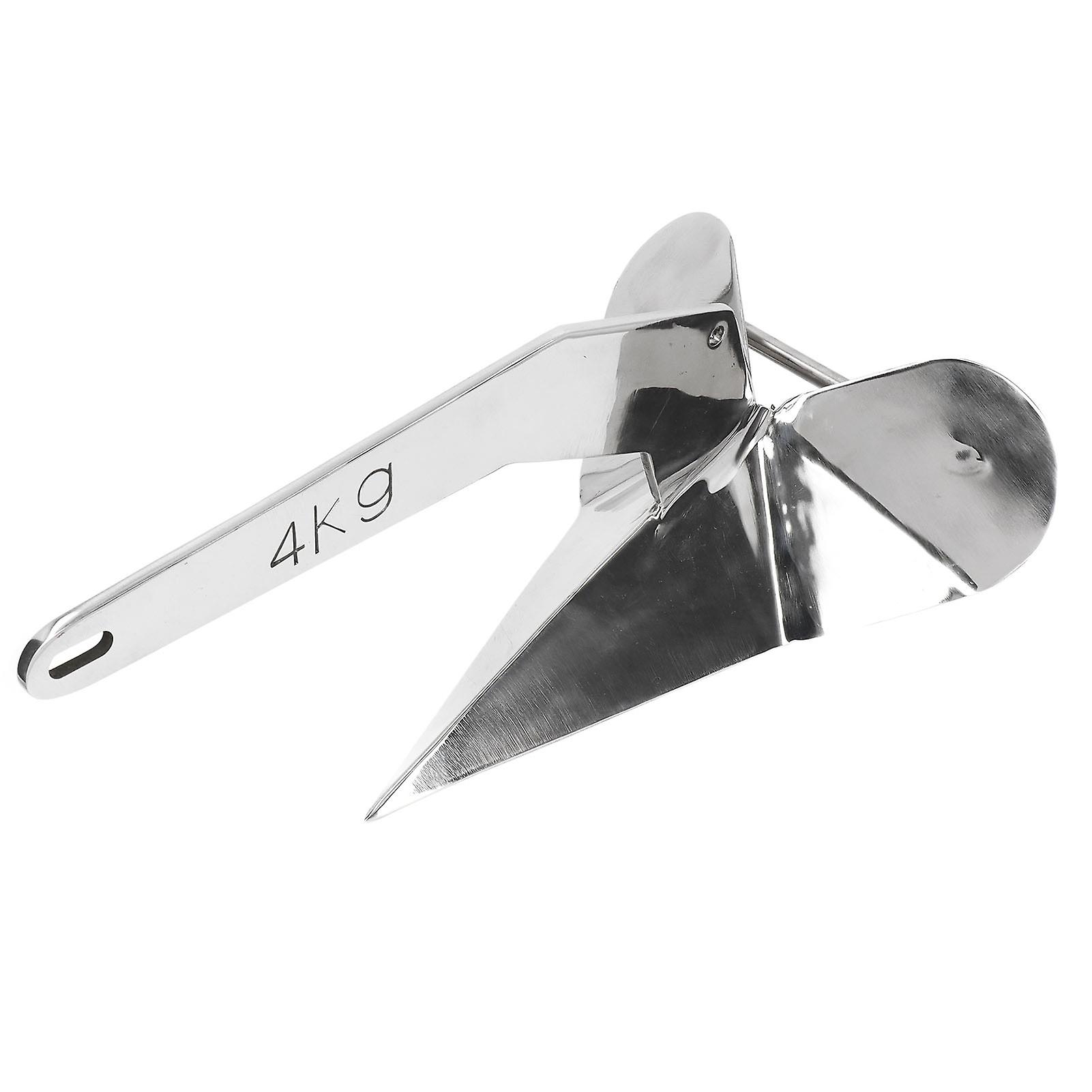 Boat Marine Anchor,Delta Style Boat Anchor Delta Type Boat Anchor Triangle Plow Anchor Time-Tested Durability
