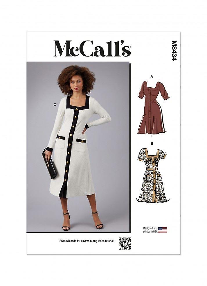 McCalls Paper Sewing Pattern 8434
