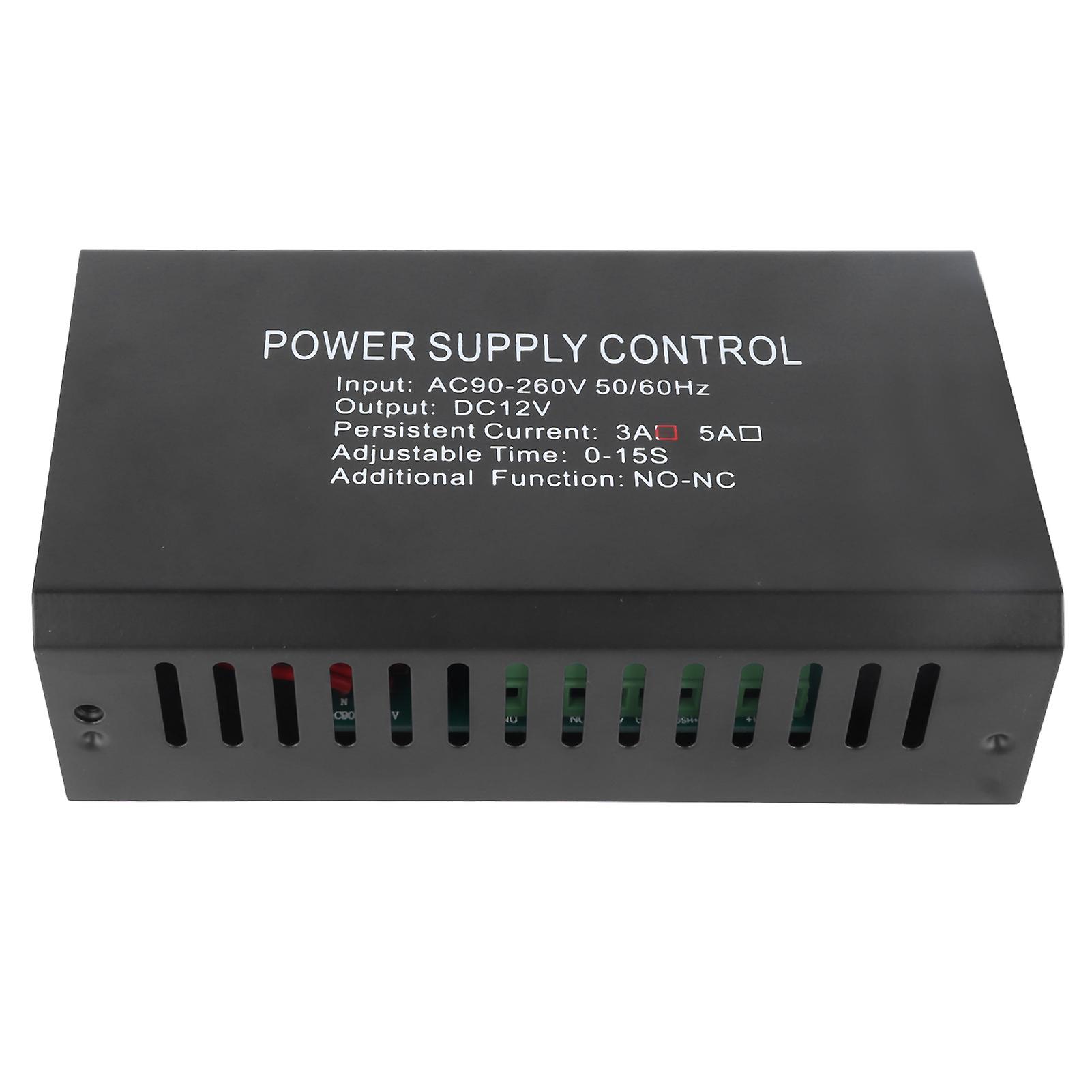 High-Efficiency Access Control Power Supply - Reliable 12V Security Power Controller