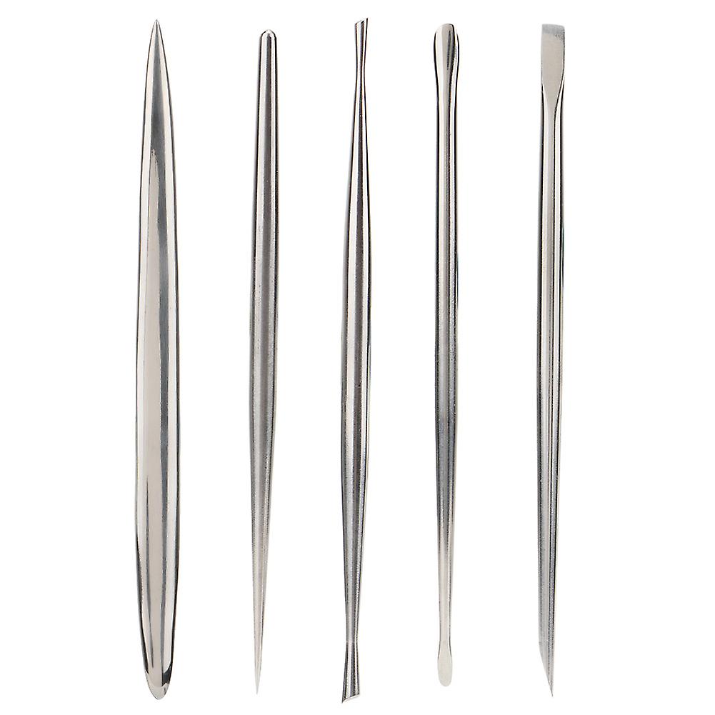 Black Metal Carving Steel Knife Tool Pottery Clay Tool Pottery Clay Pure Steel Knife(#16)