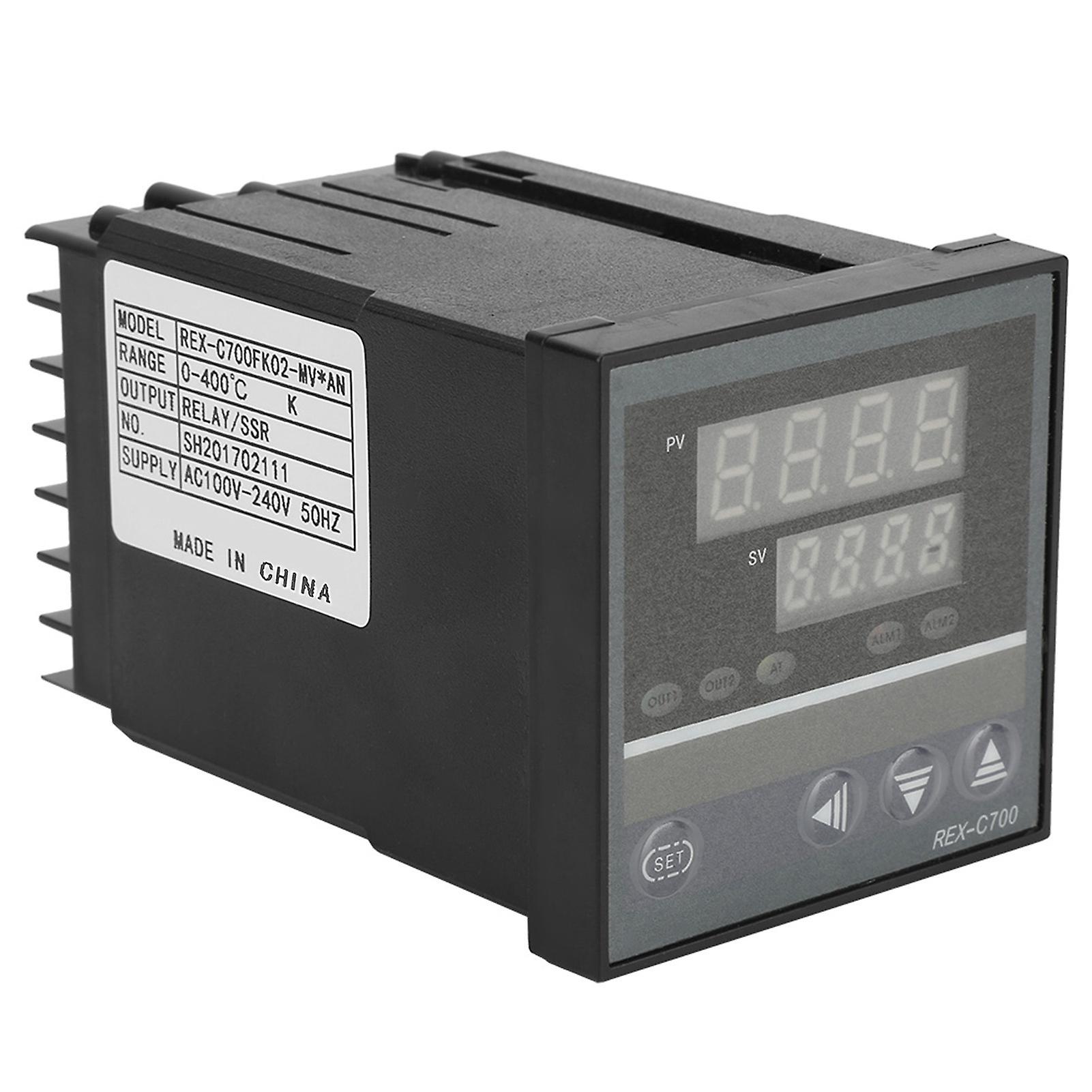 REX C700FK02-MY*AN PID Akıllı Kontrol Çift Dijital Ekran Sıcaklık Kontrol Cihazı