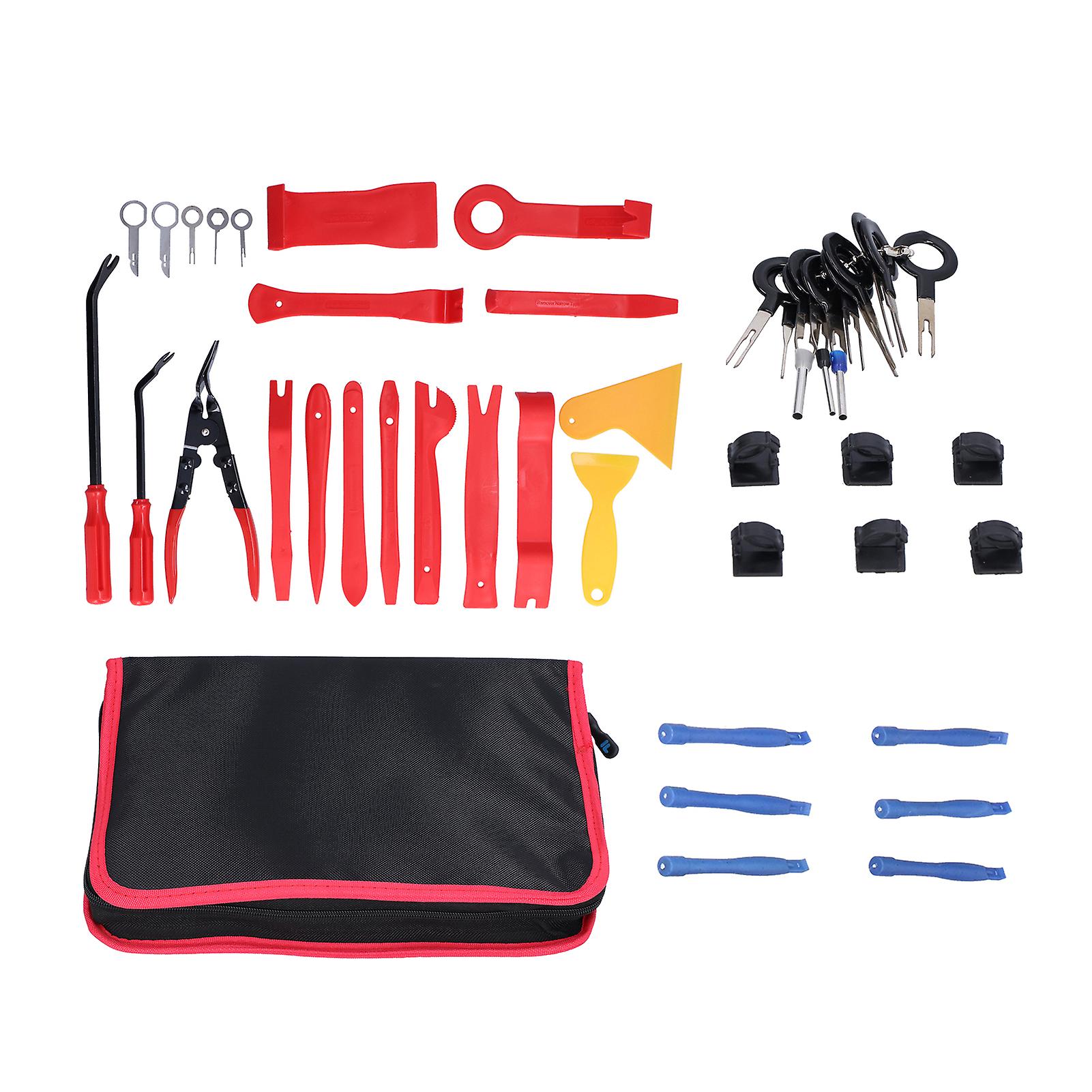 45Pcs o Removal Tool Kit Auto DVD Panel Interior Trim Disassembly Modification Supplies