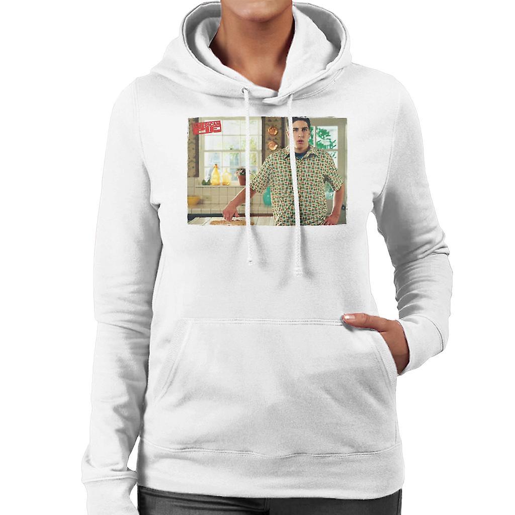 American Pie Jim Touches Pie Women's Hooded Sweatshirt