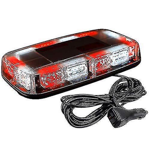 36led Roof Top Strobe Lights, High Visibility Emergency Safety Warning Led Mini Strobe Light Bar With Magnetic Base