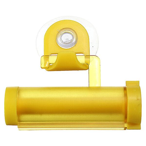 Rolling Squeezer Toothpaste Dispenser Tube Partner Holder Sucker