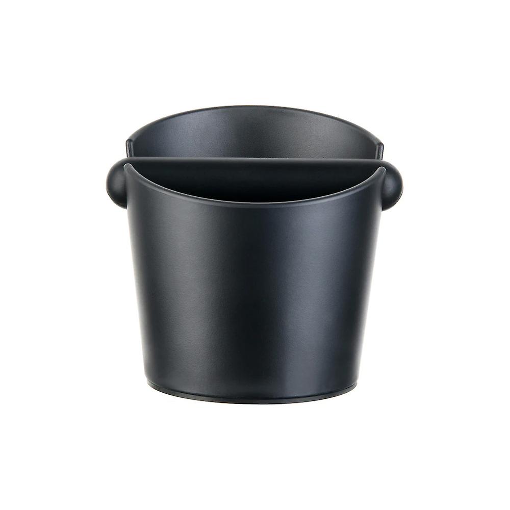 Coffee Grounds Bin: Plastic Knock Box, Knocking Powder Bucket - Coffee Machine Accessories