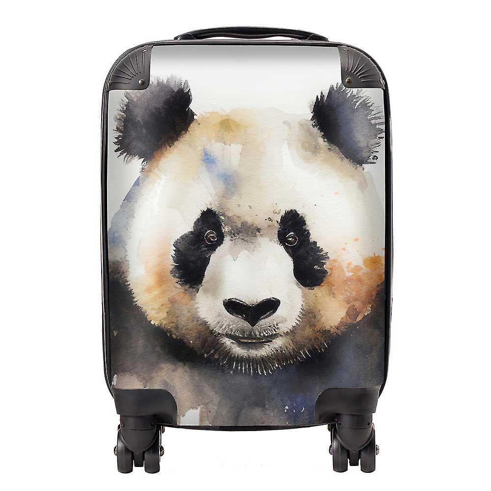 Panda Watercolour Suitcase