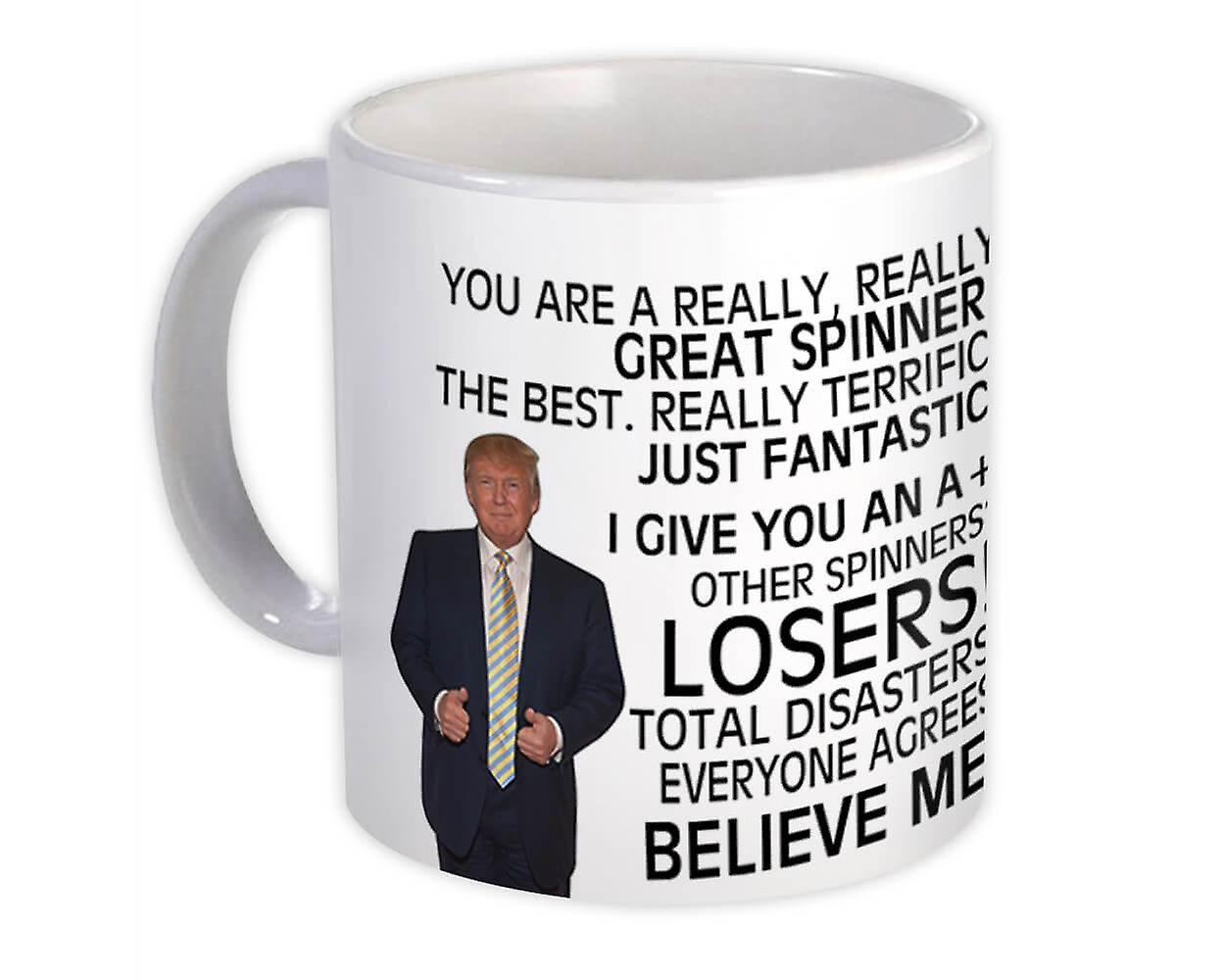 Gift Mug: Gift for Spinner Donald