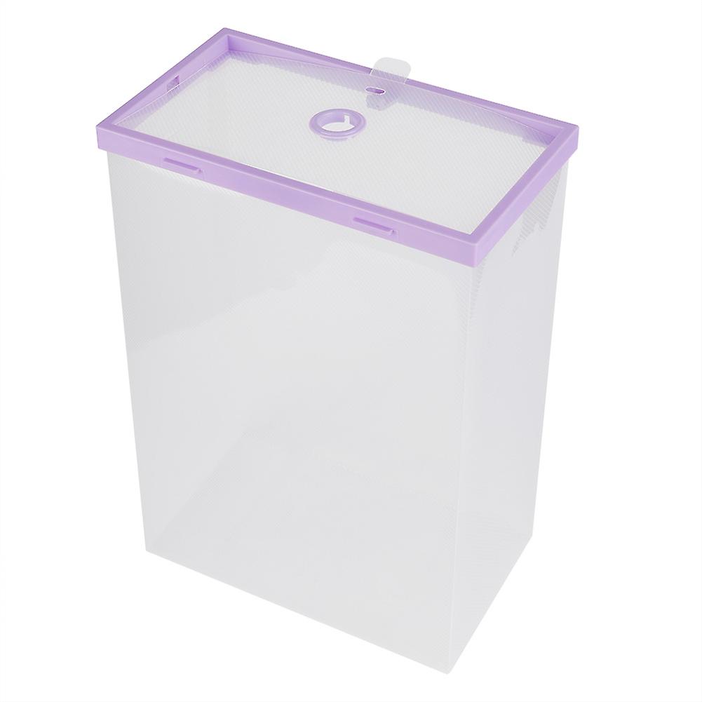 2 PCS Transparent Foldable Plastic Drawer Shoe Case Storage Stackable Box Organizer