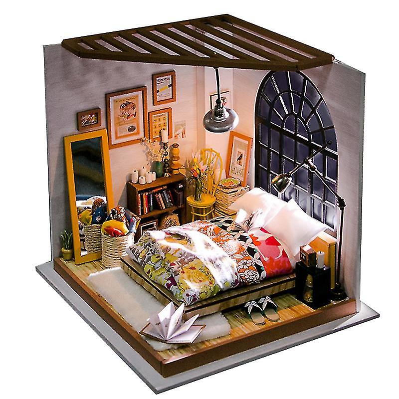 1pcs Handmade Assembly Diy House