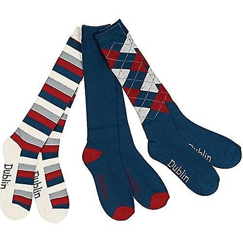 Dublin Unisex Socks (Pack Of 3)