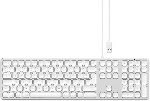 Satechi Aluminium USB Wired Keyboard Numeric Keypad Compatible with iMac Pro