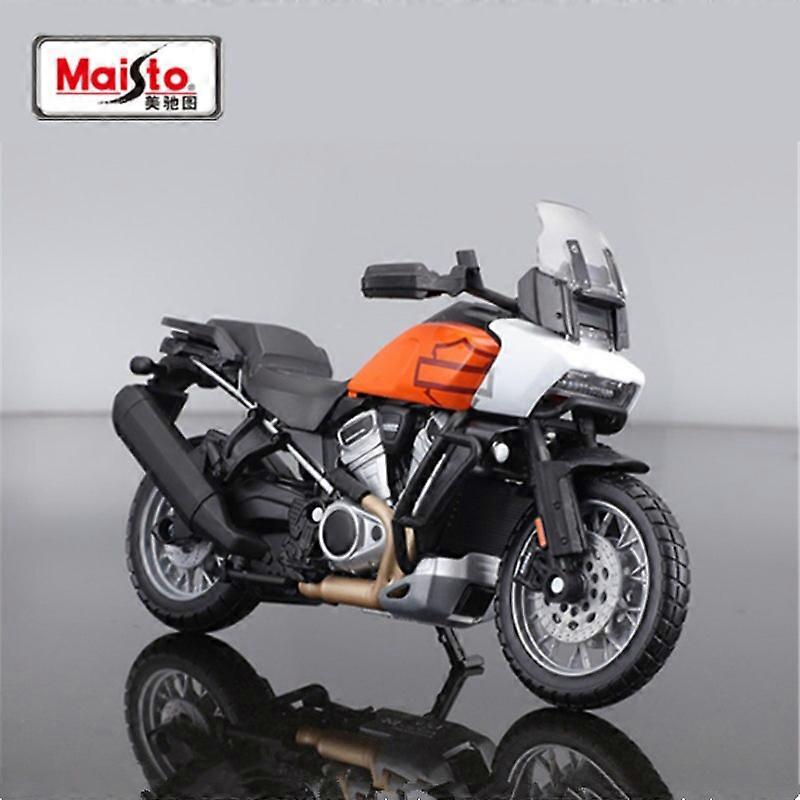 Maisto 1:18 Harley Davidson Pan America 1250 Alloy Racing Μοτοσικλέτα Μοντέλο Diecasts Παιχνίδι Μοντέλο Τούρτα γενεθλίων Διακόσμηση Παιδικά Δώρο Παιχνίδι Μοτοσικλέτες