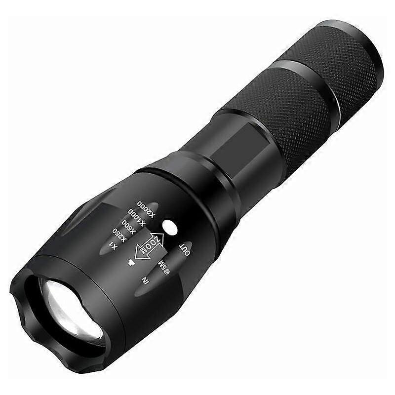 Ultra Powerful XML-T6 LED Flashlight - 5 Modes - Shockproof