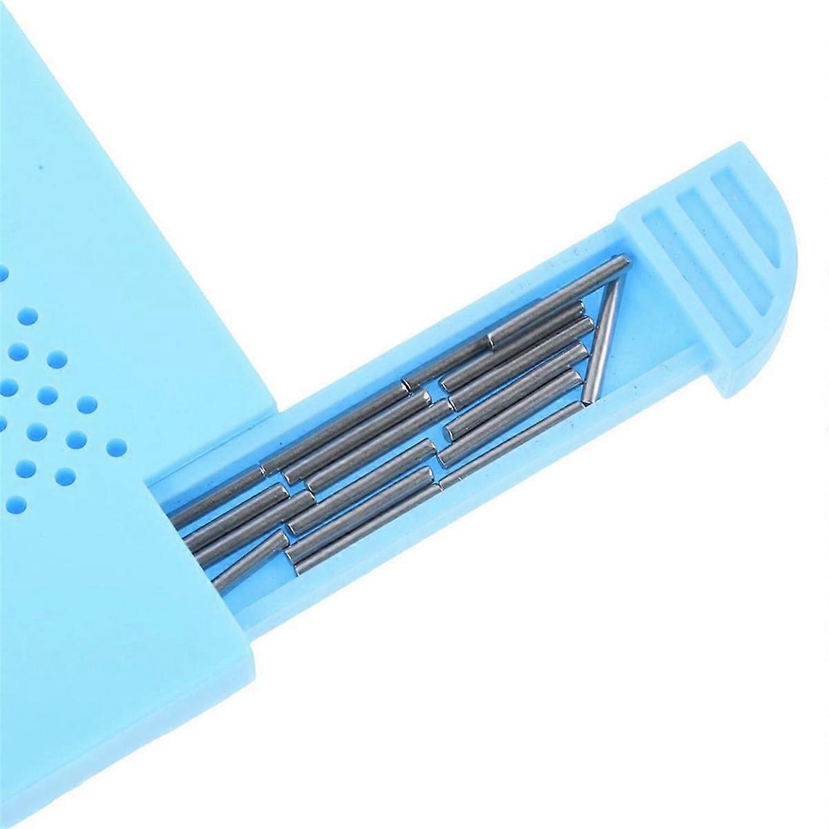 Papier Quilling Board Quilling Strickbrett Quilling Tool Quilling Grid Board Schälbrett mit Stiften Blau