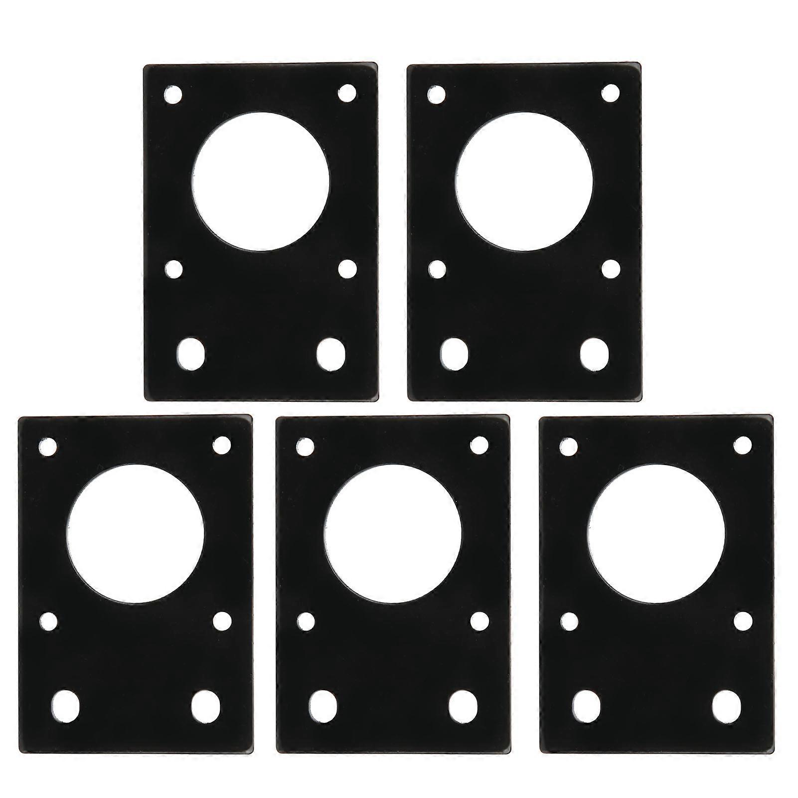 5pcs 42 Stepper Motor Mounting Plate 3d Printer Fixed Bracket For 2020 2040 Aluminum