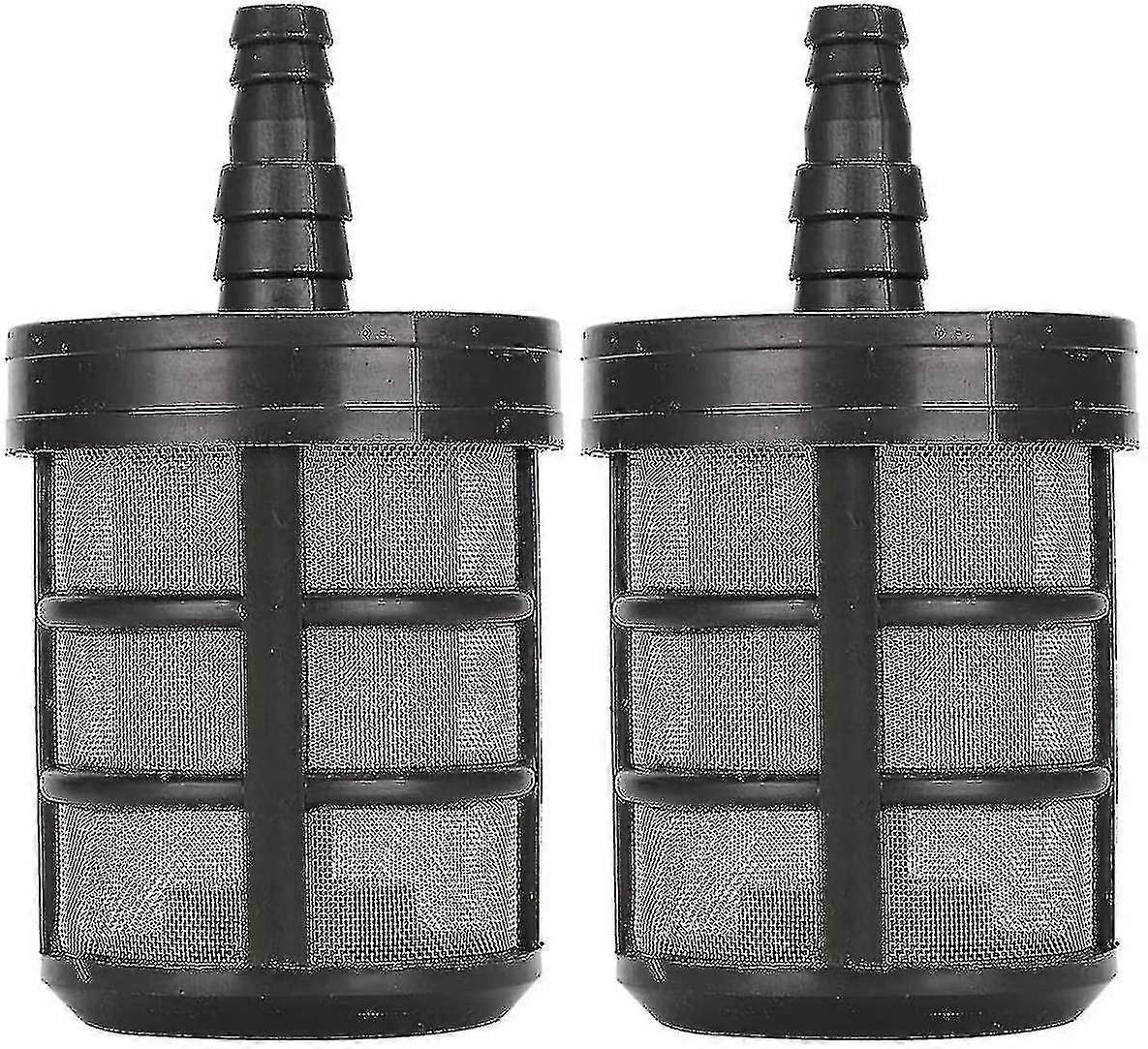 2pcs Garden Hose Filter, Water Pump Strainer Filter Stainless Steel Double Layer Encryption Strainer