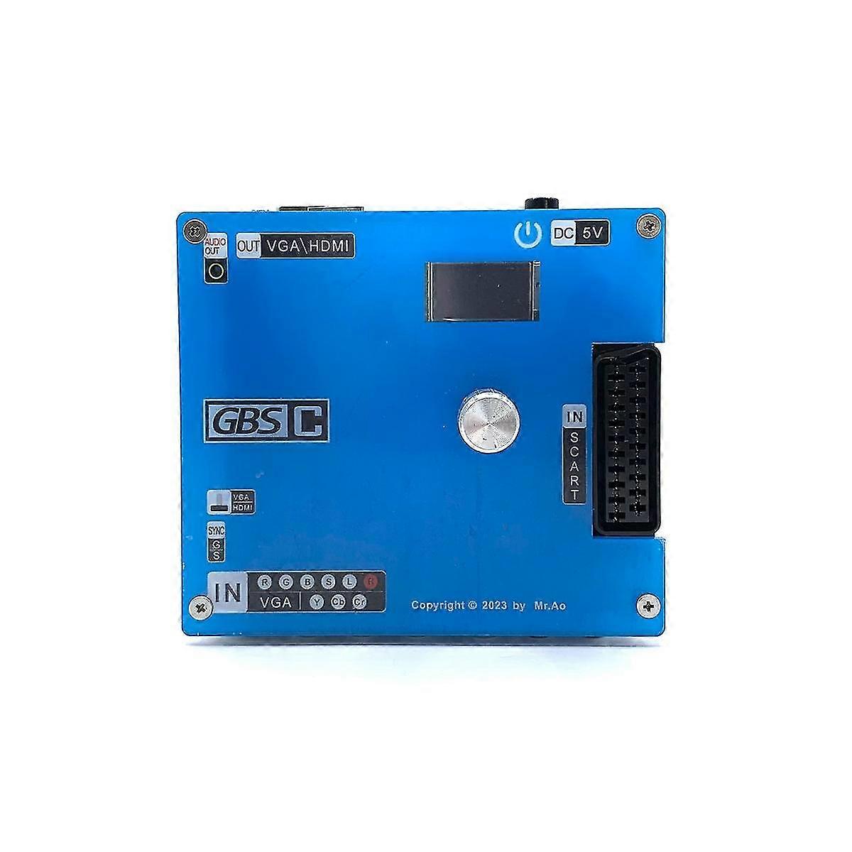 Gbsc Converter Gbs Control Game Video Transcoder Gbsc Rgbs Vga Scart Ypbpr Signal To Vga Hd Upscale