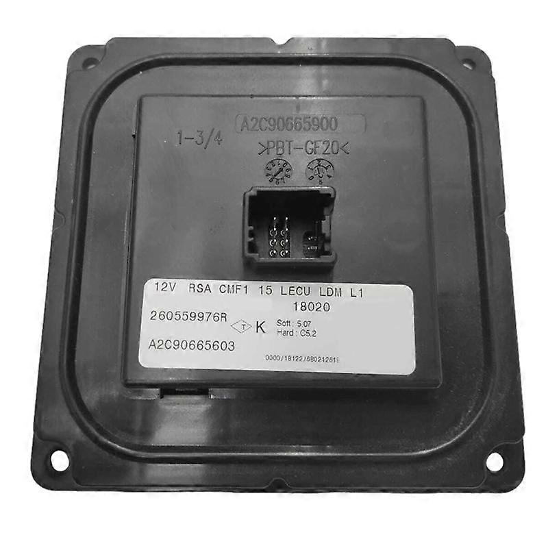 Car Headlight Driver Unit 260559976R for Captur 2013-2019 Running Daytime Light Module A2C90665603