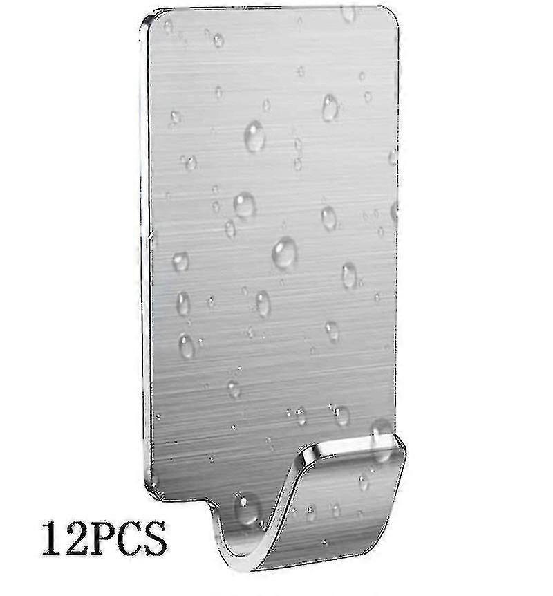 12pcs Hooks Less -, Towel Hooks Clothes Hooks Hooks