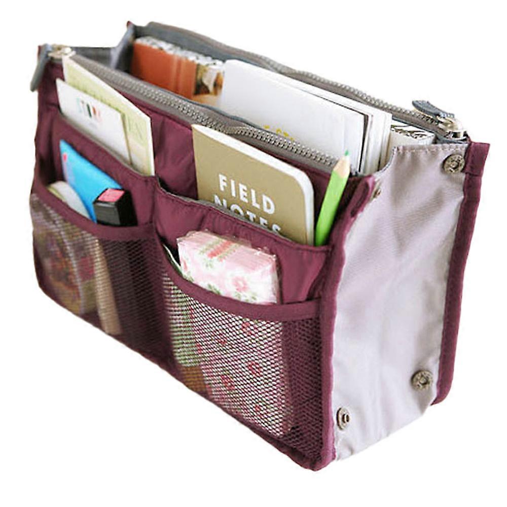 Multifunctional large capacity simple storage bag with mesh storage bag