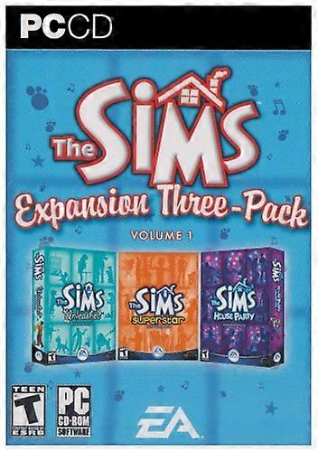 The Sims Triple Pack Volume 1 (PC CD) - New & Sealed