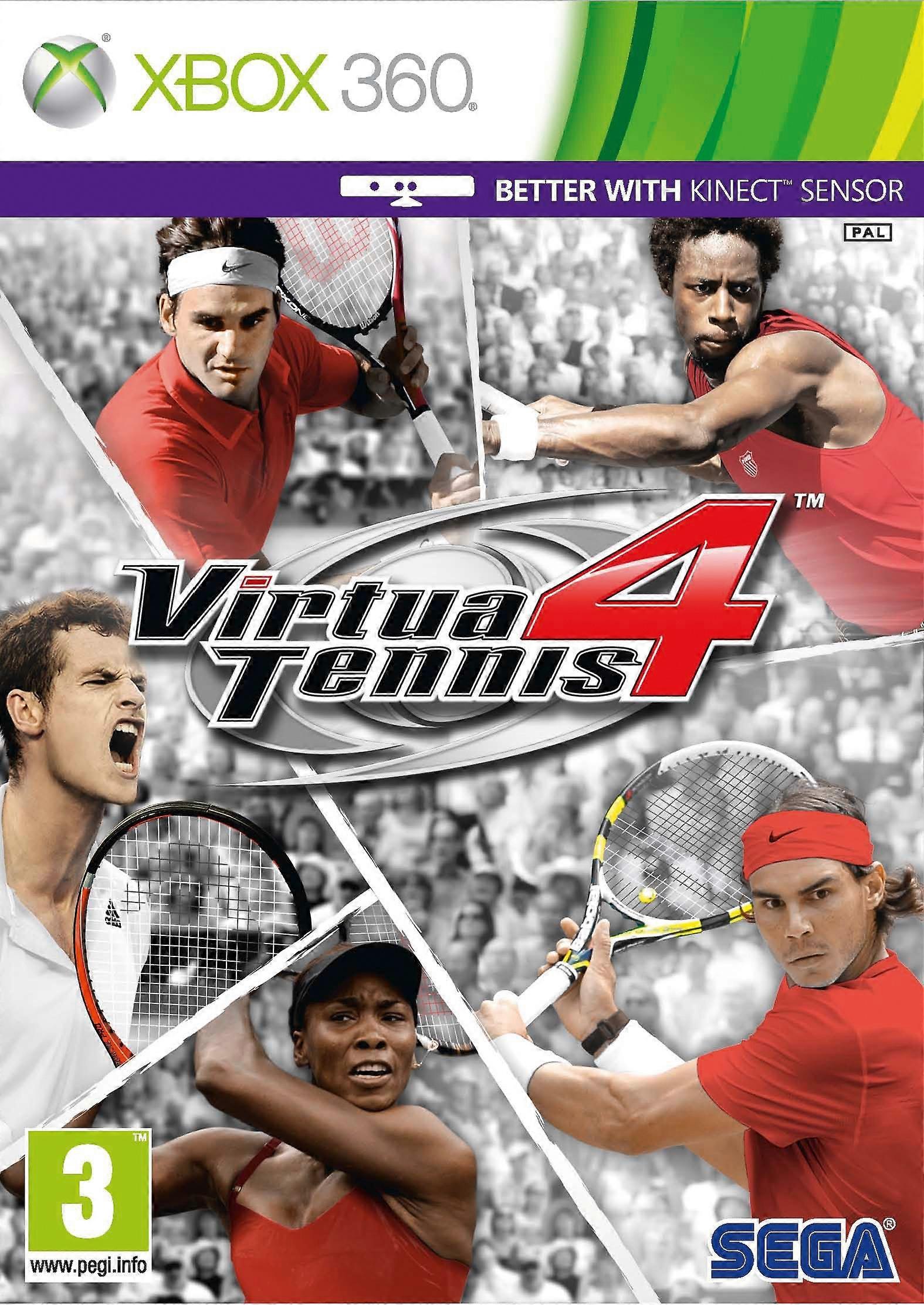 Virtua Tennis 4 (Xbox 360) - PAL