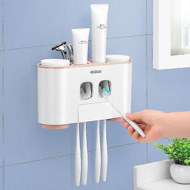 mount bathroom accessories toothbrush multicolor wall holder
