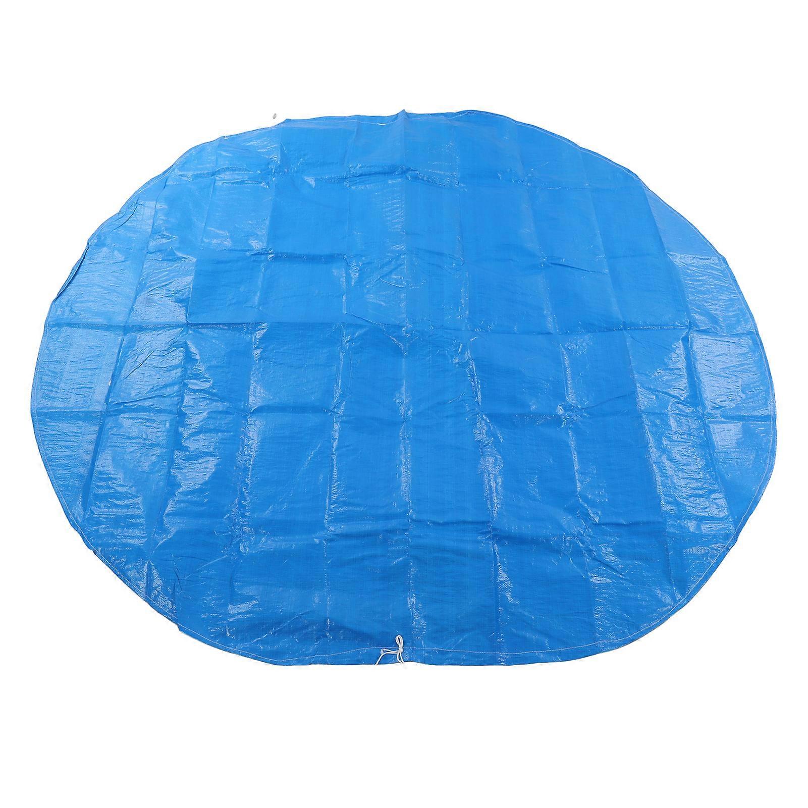 Pool Cover Waterproof Dustproof Round Polyethylene Swimming Pool Cover with Drawstring