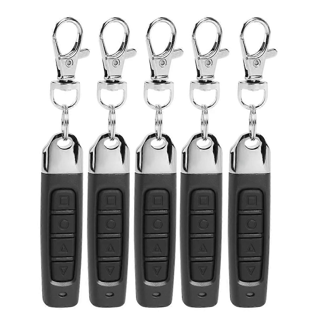 5pcs 433MHZ Copy Remote Control Auto 4 Channe Code Garage Gate Door Opener Remote Control Duplicato