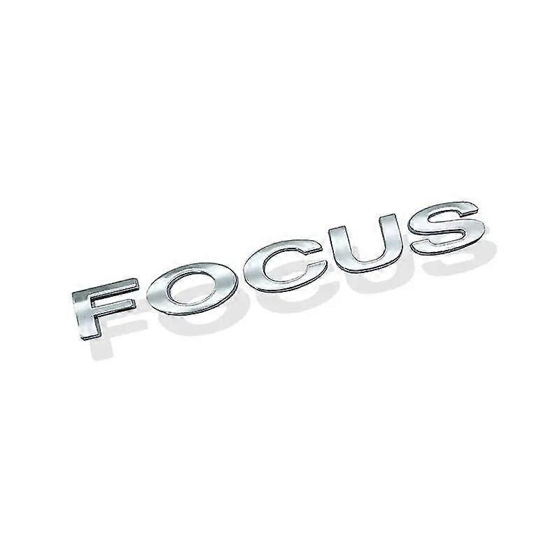 Auton sisustus 3d Abs auton kirjain takapuskurin tavaratilan tarrat tunnusmerkki tarra Ford Focus -logolle Mk1 Mk2 Mk3 Mk4 Fiesta Ranger-Yvan