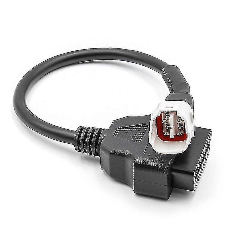 4 Pin To Obd2 Fault Code Reader Motorcycle Scanner Diagnostic Cable For Mt10 Fz10 Xsr700 Tmax530 R6