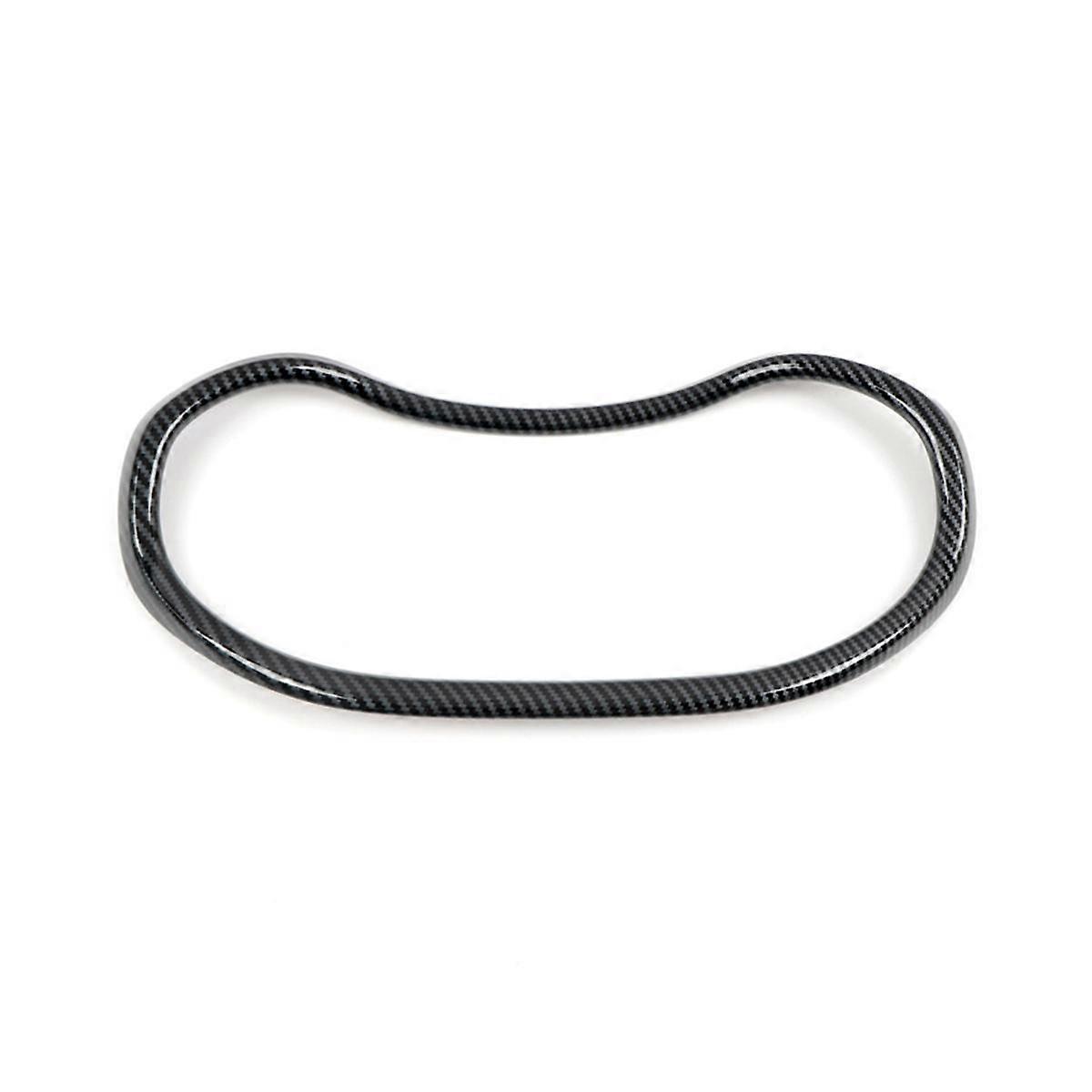 Car Carbon Fiber Interior Dashboard Meter Display Frame Cover for Durango 2021 2022