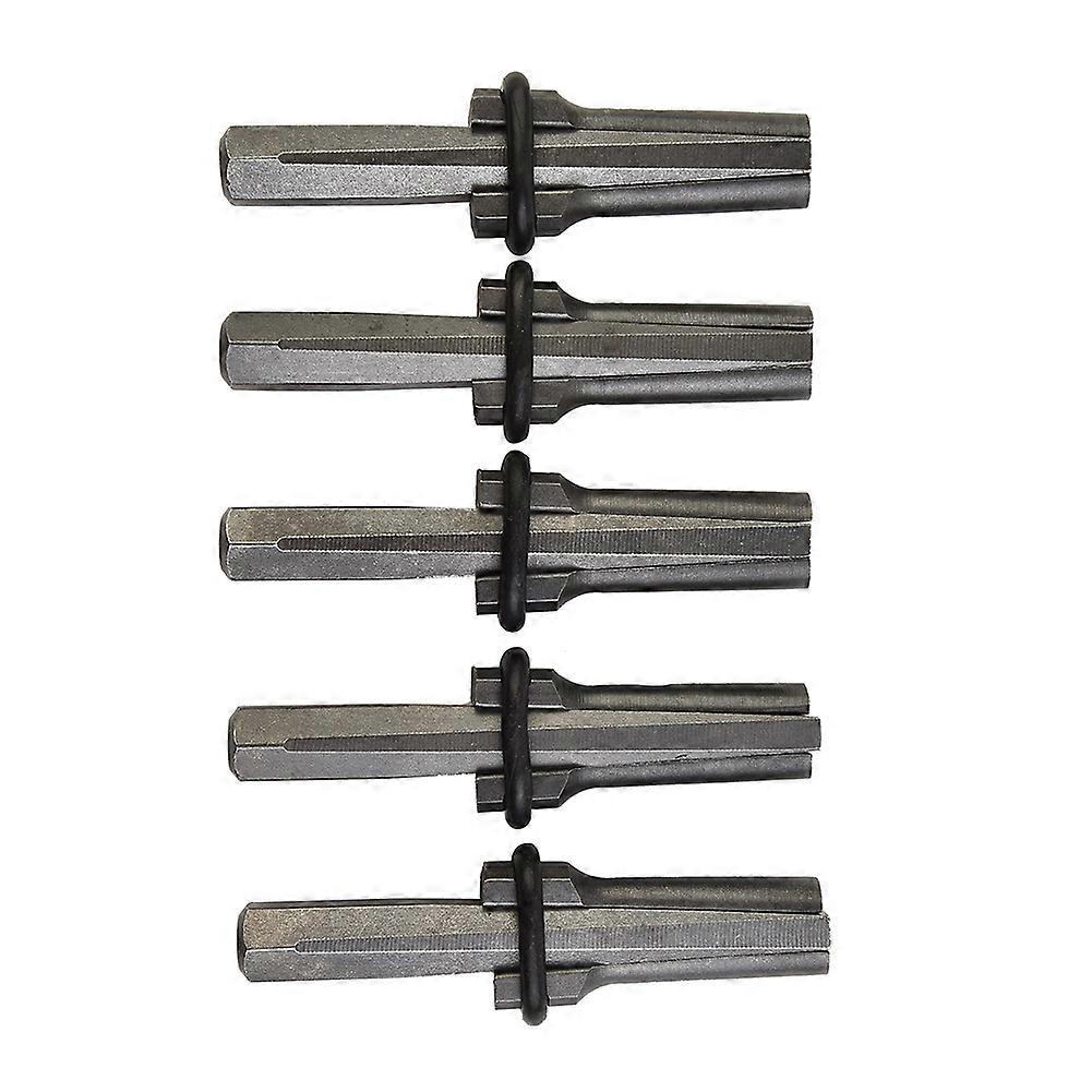 WSFS Hot 5 Set 9/16 Inch Plug Wedges Feather Shims Concrete Rock Stone Splitter Stone Splitting Tool Hand Tools 14Mm