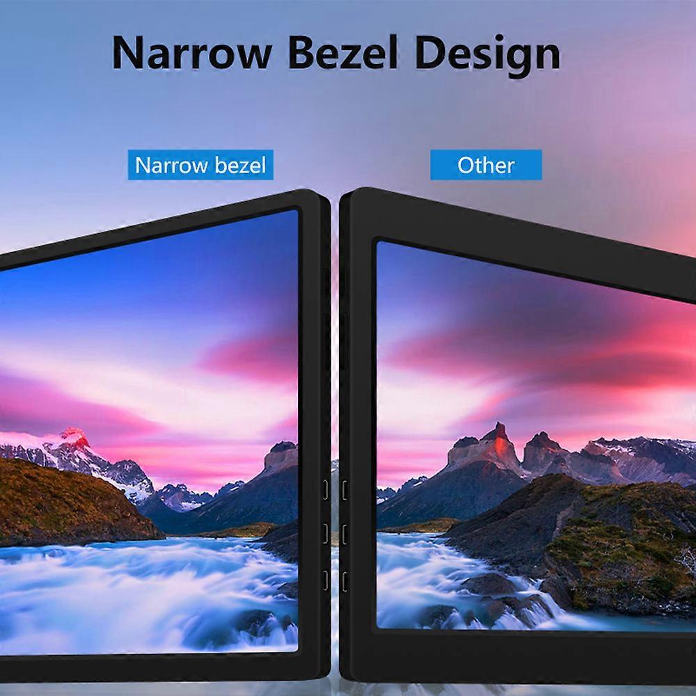 15.4 inches Laptop Expansion Screen Portable Monitor for Laptop FHD ...