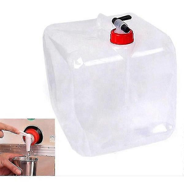 10/15/20l Camping Foldable Water Storage Bottle Collapsible Square Water Box Con