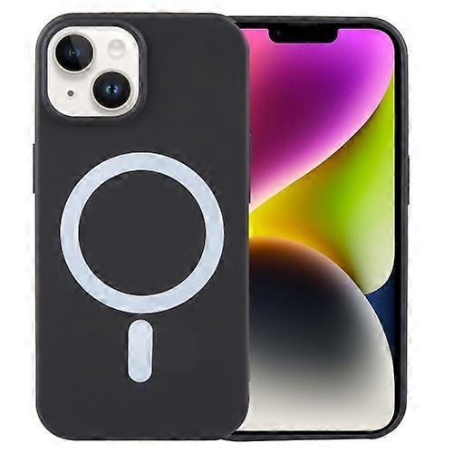 For iPhone 15 MagSafe Liquid Silicone Mobile Phone Case