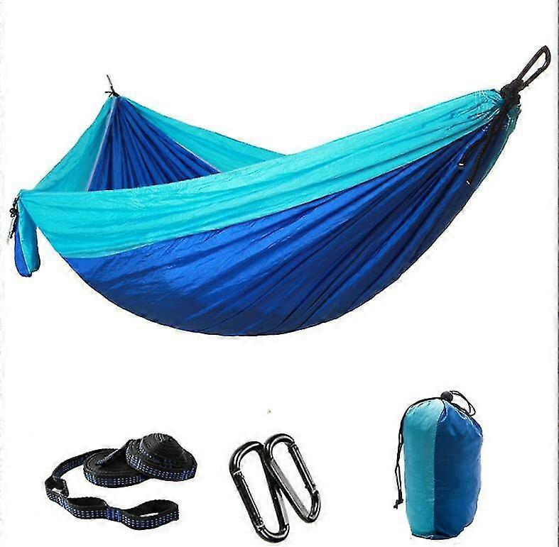 Wise Owl Outfitters Camping Hammock - Portable Hammock, Camping Accessories Single Or Double Hammock For Outdoor, Indoor W/tree Straps