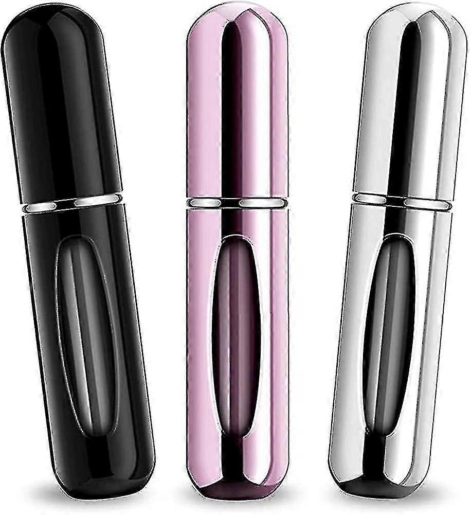 3pcs 5ml Perfume Atomizers, Refillable Perfume Atomizers, Portable Atomizers