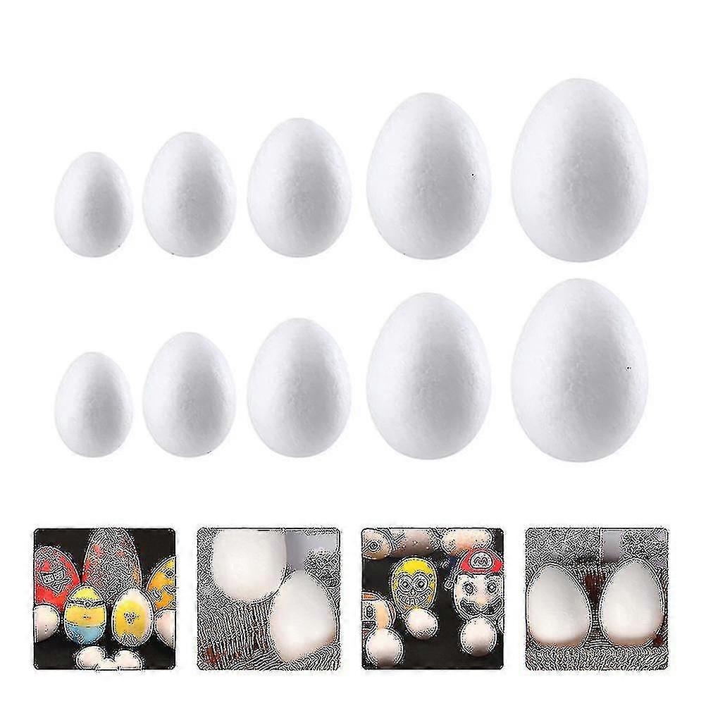 10pcs Easter Eggs Diy Painting Eggs Diy Graffiti Eggs Diy Material