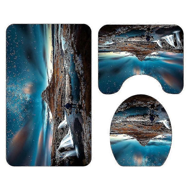 The New 3pcs Bathroom Mat