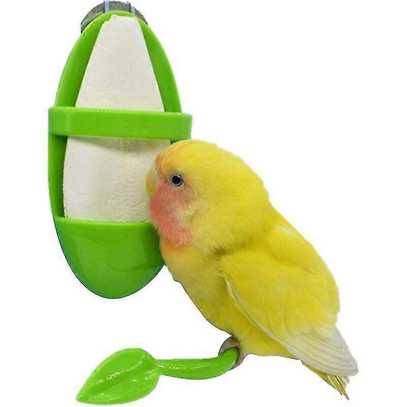 Parrot Feeder With Standing Rack Plastic Fruit And Vegetable Holder