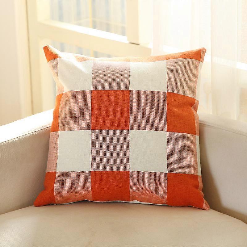 1pc Square Throw Pillow Cover Cushion Case