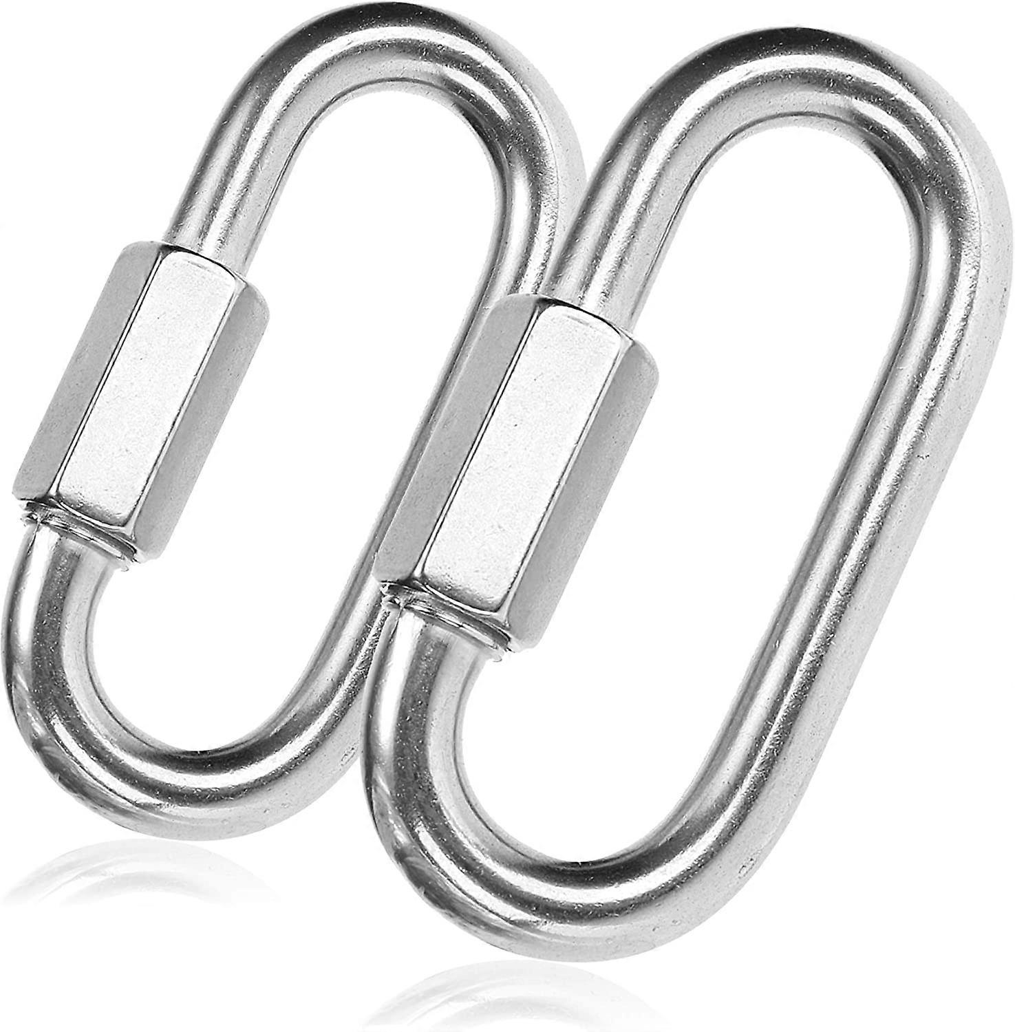 2x Screw Connector - Emergency Chain Link 10 mm