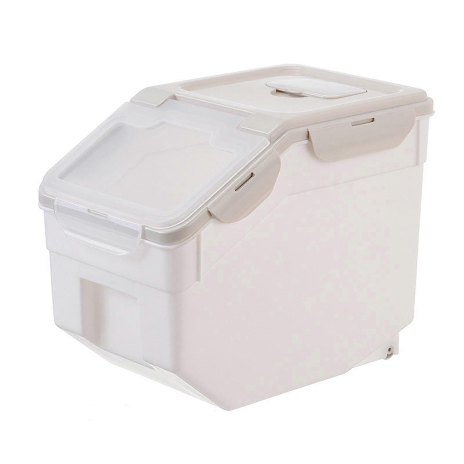 10kg/15kg Multi-function Sealed Insect-proof And Rice Storage Box