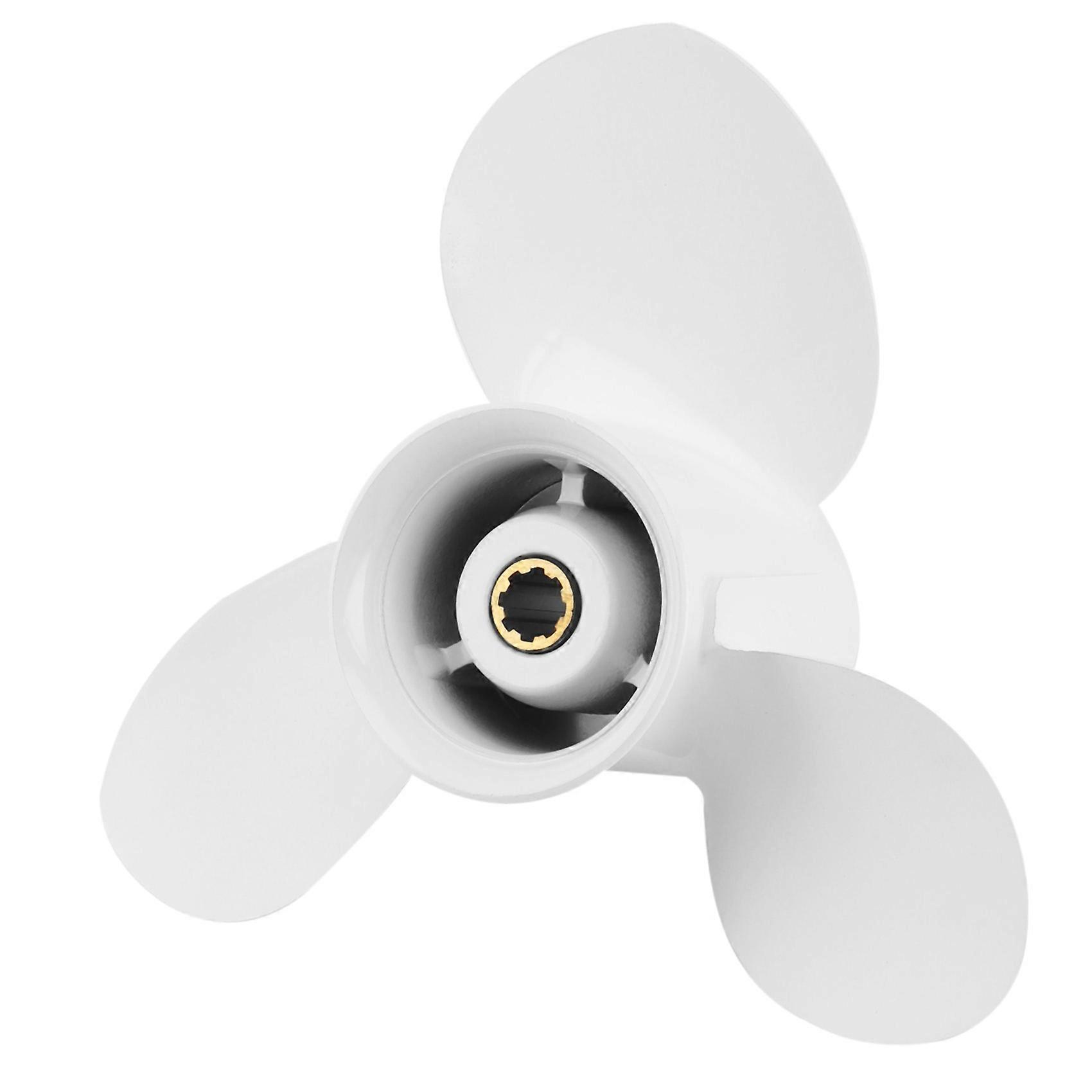 Propeller 9 1/4X11 for Outboard Engines 9.9 F9.9 15HP F15C F15 F20 Aluminum 8 Tooth Spline RH 63V-4