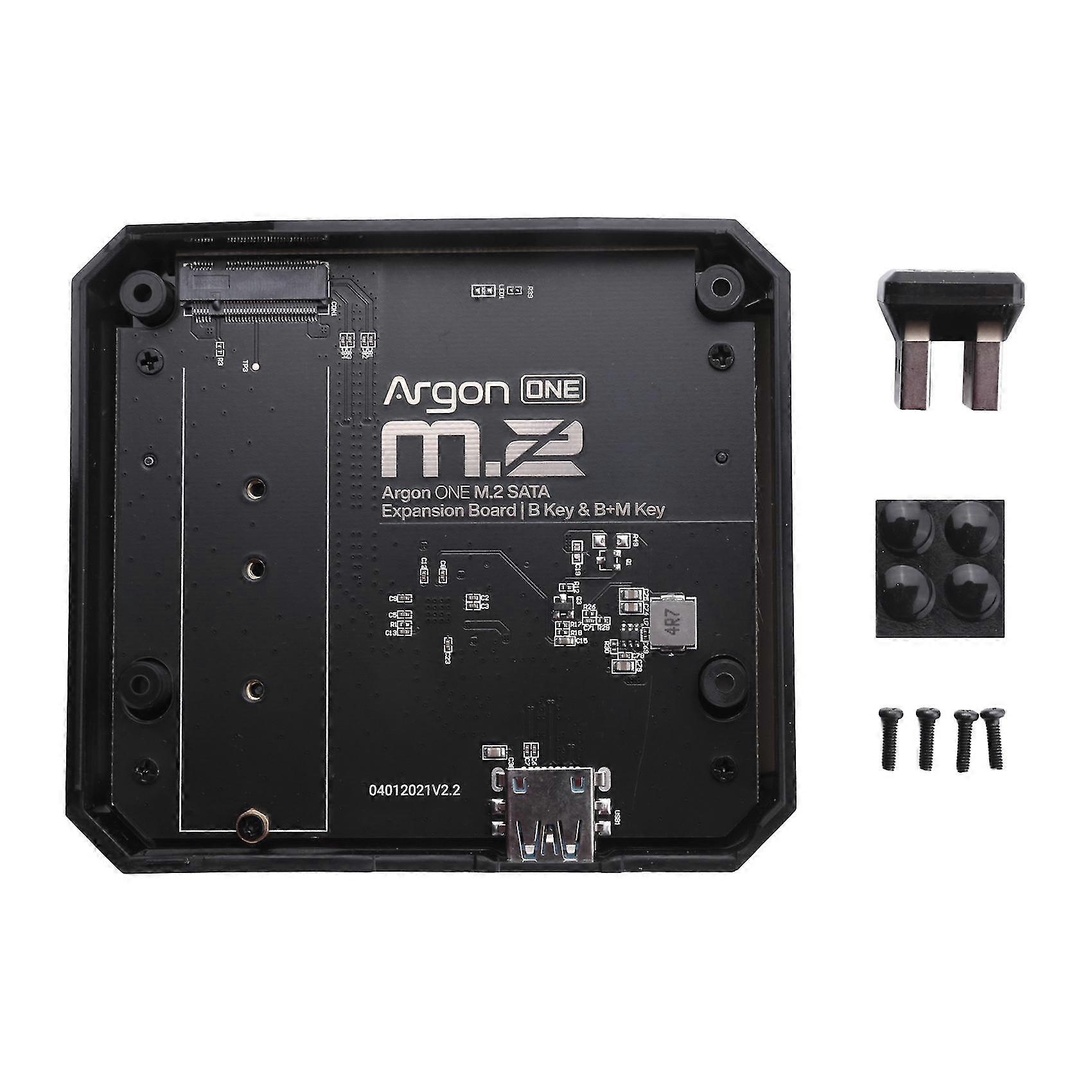M.2 Expansion Board Usb 3.0 To M.2 Sata Ssd Adapter For 4 Model B Base For Argon One V2/m.2 Case