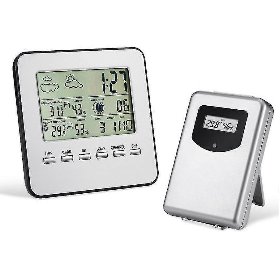 Thermometer Hygrometer In Digital Wireless Meteorological Station