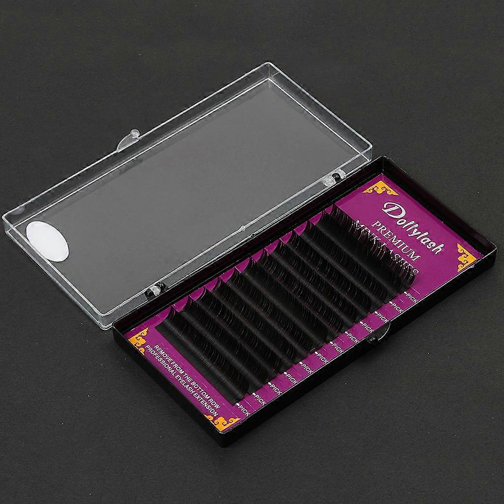 2 x Cils individuels semi-permanents Extension Blink Volume Tray D Curl