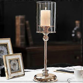 PATIKIL 2 Portacandele In Vetro Marrone Per Tealight - Regalo Per Matrimonio E Centrotavola